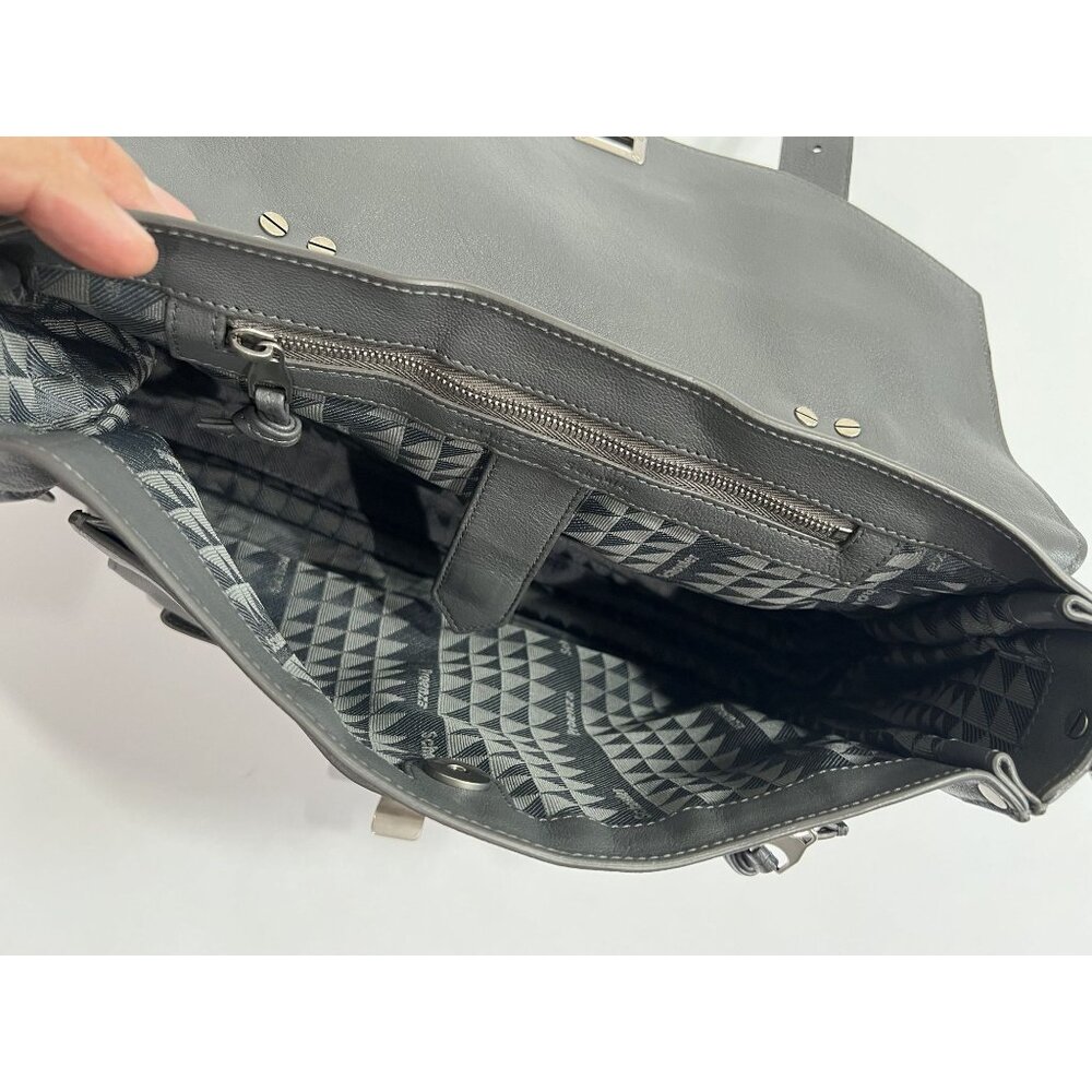 Proenza Schouler PS1 Medium Bag in Grey Leather - Picture 6 of 6